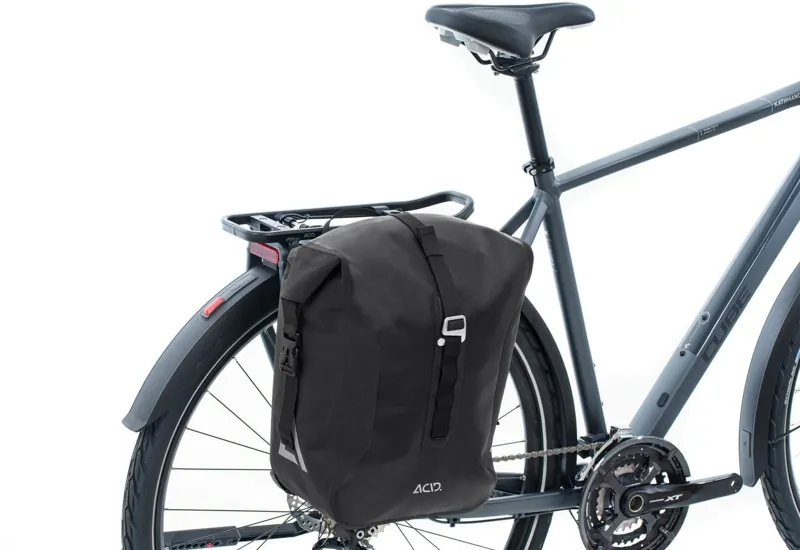 Acid Travlr Pro 15L Pannier Bag in Black-4